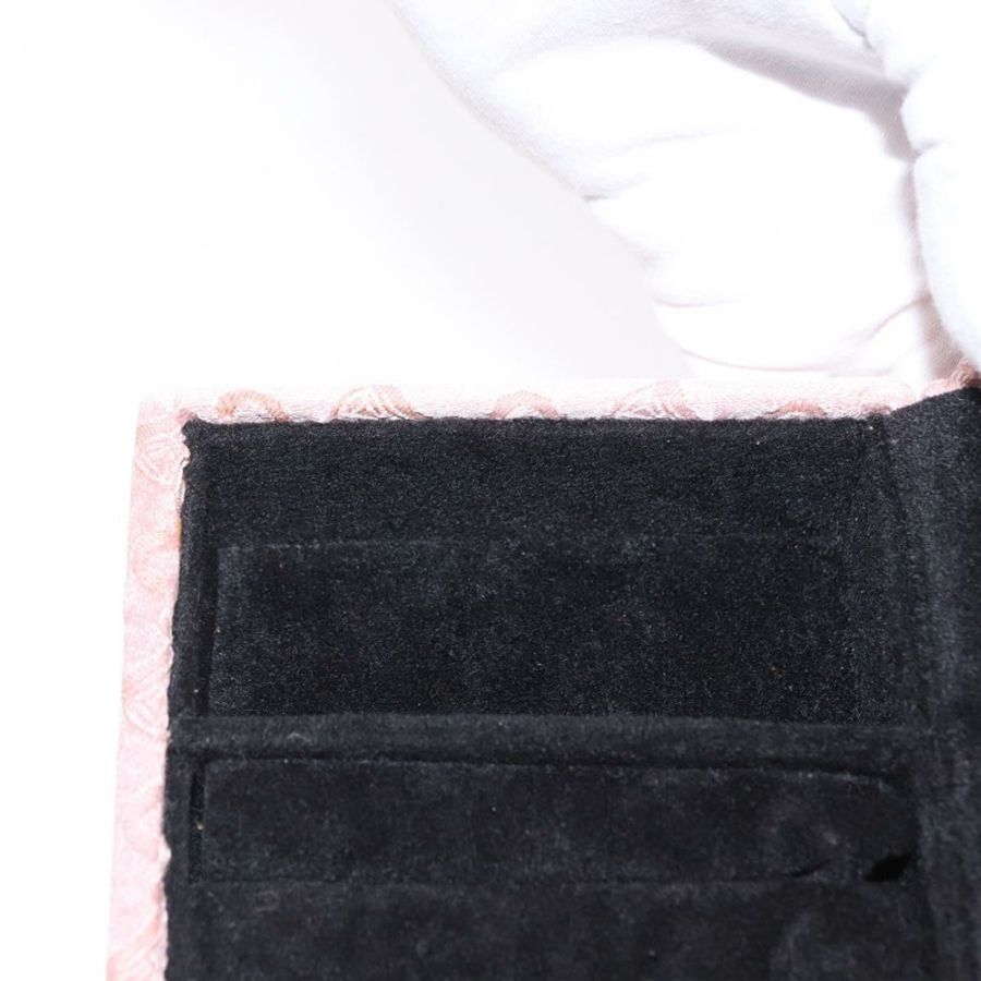 【日本直送】CELINE C Macadam 帆布首飾盒 粉紅色 正品 159299V-11