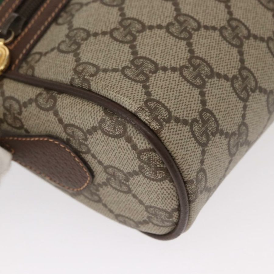 【日本直送】GUCCI GG Supreme Web Sherry Line 單肩包 PVC 米色 56 02 087 正品 161551-8