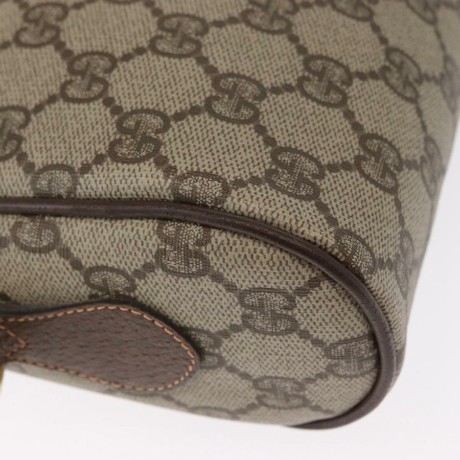 【日本直送】GUCCI GG Supreme Web Sherry Line 單肩包 PVC 米色 56 02 087 正品 161551-14