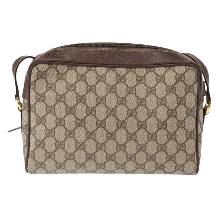 【日本直送】GUCCI GG Supreme Web Sherry Line 單肩包 PVC 米色 001 113 6472 正品號 161523-1