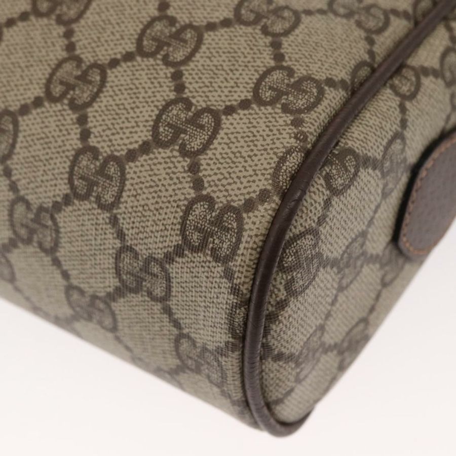 【日本直送】GUCCI GG Supreme Web Sherry Line 單肩包 PVC 米色 001 113 6472 正品號 161523-15
