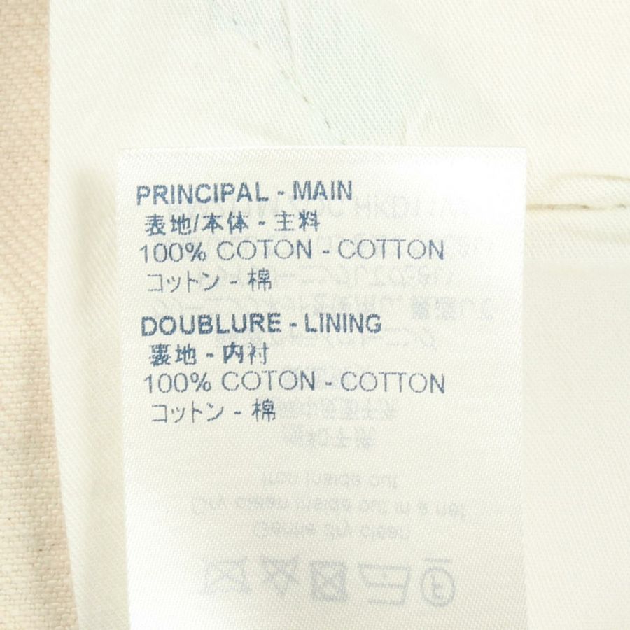 LOUIS VUITTON LV Pastel 常規牛仔長褲 #34 RM211M ZOC HKD11W 棉白色-5