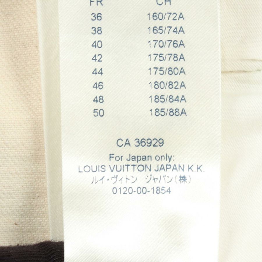 LOUIS VUITTON LV Pastel 常規牛仔長褲 #34 RM211M ZOC HKD11W 棉白色-7