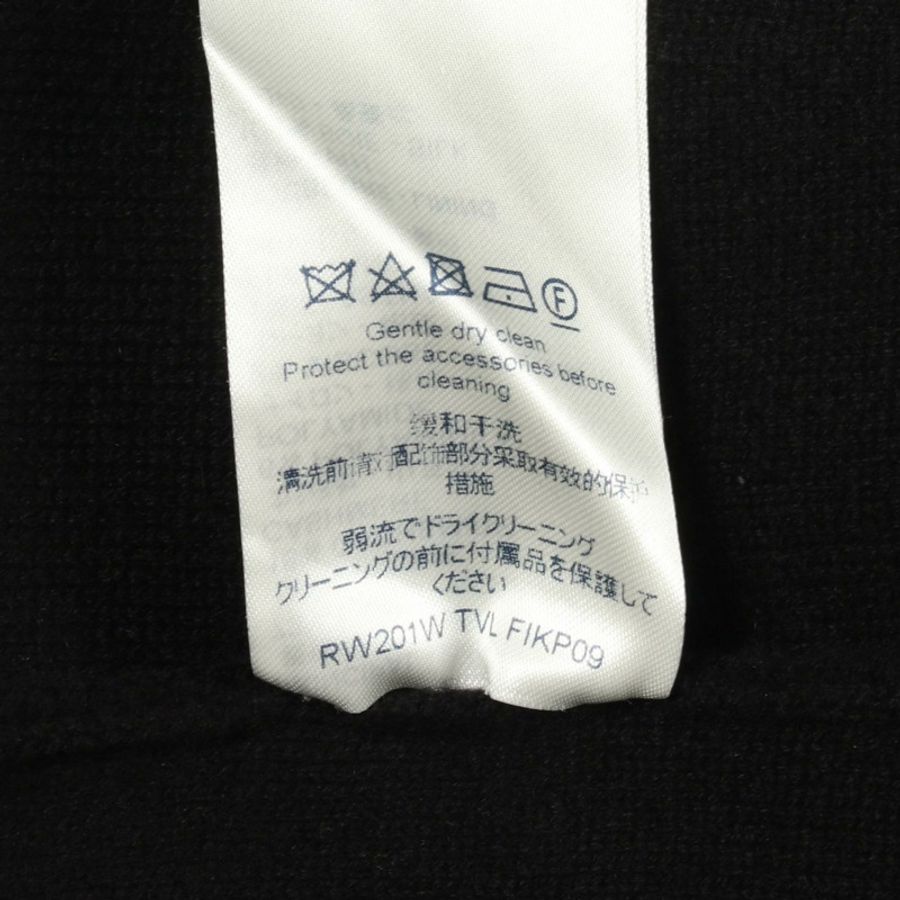 路易威登 Monogram 針織長褲 RW201W TVL FIKP09 羊毛羊絨黑色 M 碼-5