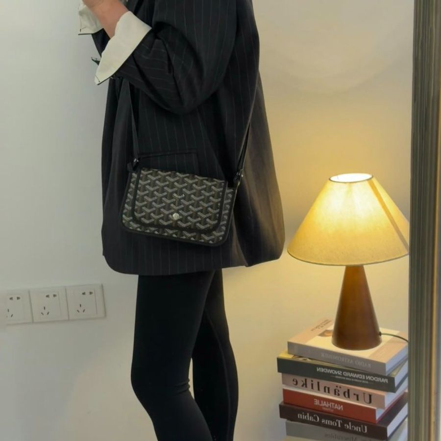GOYARD Plumet 信封小包 - 黑-1