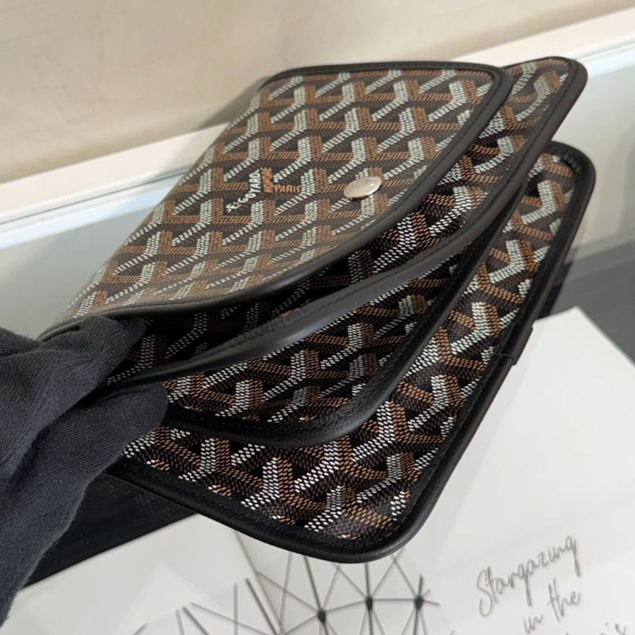 GOYARD Plumet 信封小包 - 黑-8