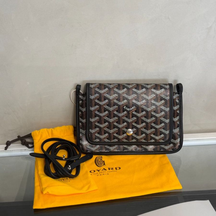 GOYARD Plumet 信封小包 - 黑-15