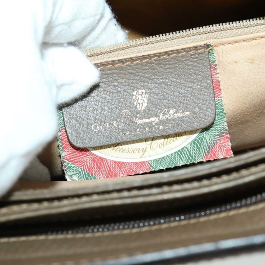 【日本直送】GUCCI GG Supreme Web Sherry Line 單肩包 PVC 米色 14 02 013 正品 161689-23