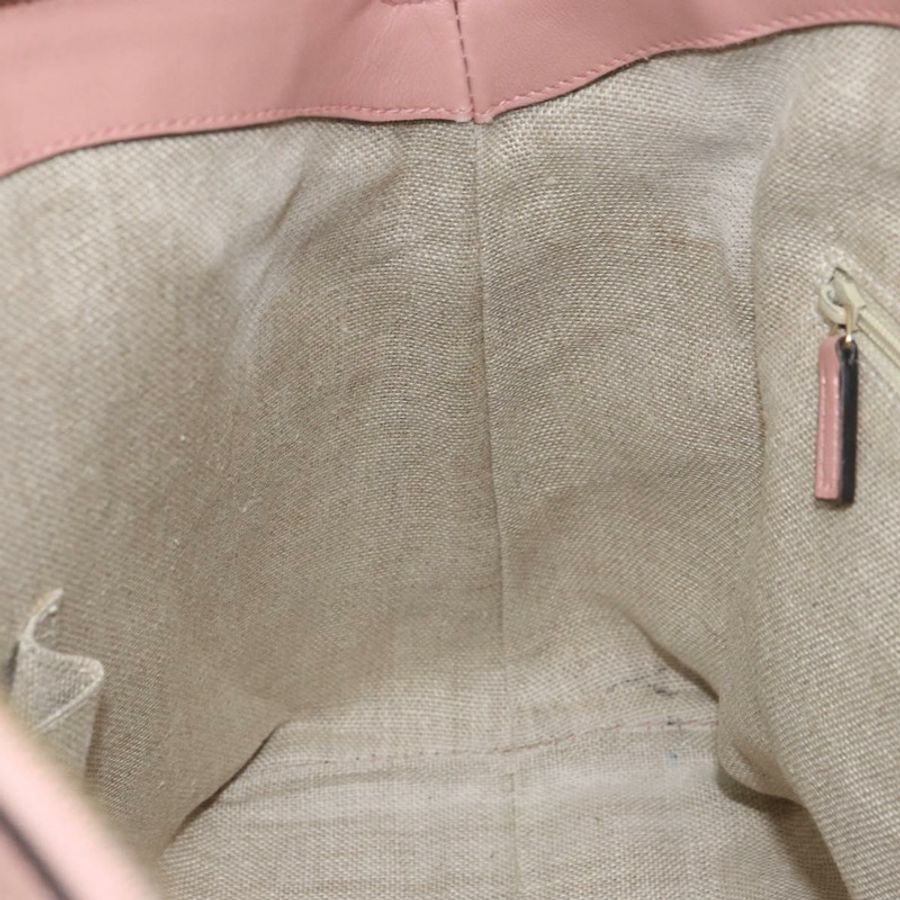 【日本直送】GUCCI Micro GG 帆布 Guccissima 手提包 皮革 粉紅色 金 449657 正品 161597-19
