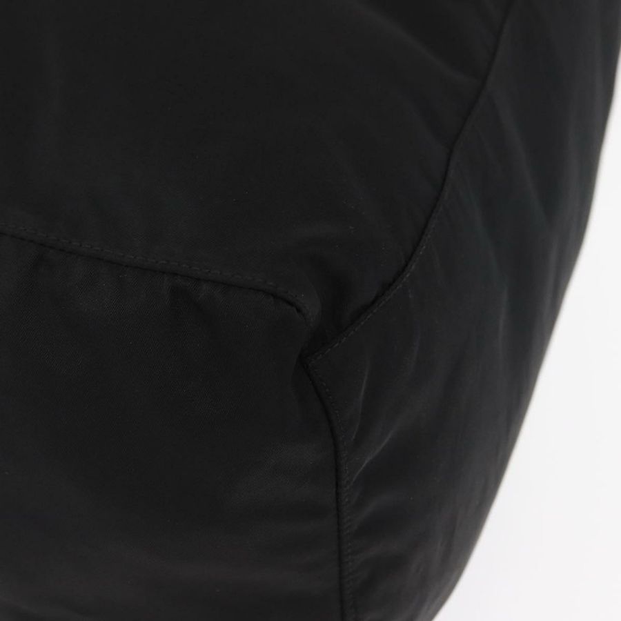 【日本直送】PRADA 波士頓包 尼龍 2way 黑色 銀色 正品 163905A-13