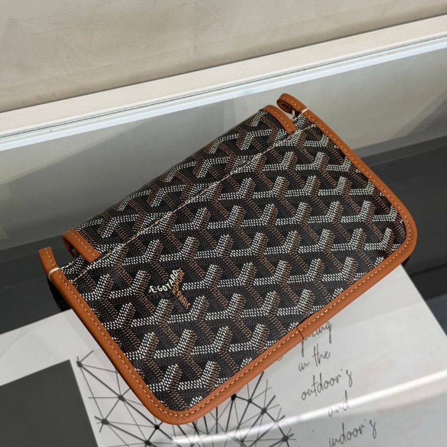 GOYARD Plumet 信封小包 - 棕-2