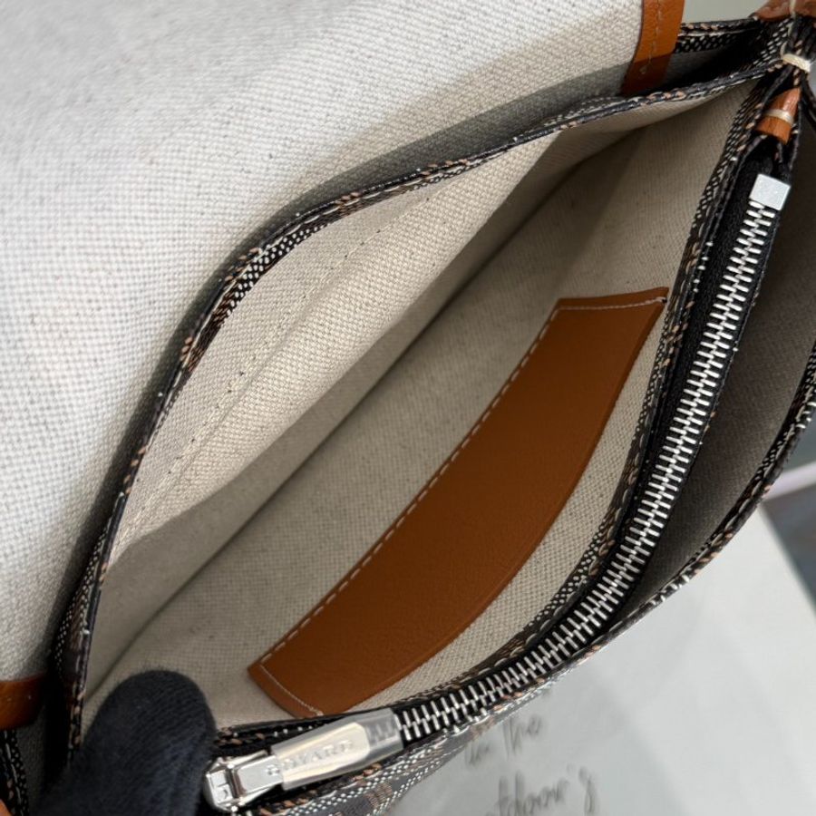 GOYARD Plumet 信封小包 - 棕-5