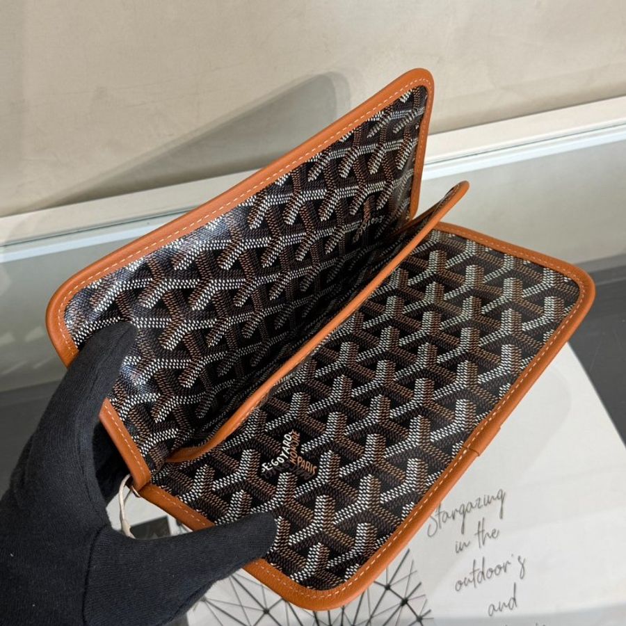 GOYARD Plumet 信封小包 - 棕-6
