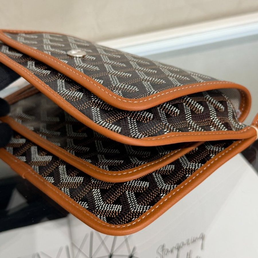 GOYARD Plumet 信封小包 - 棕-14