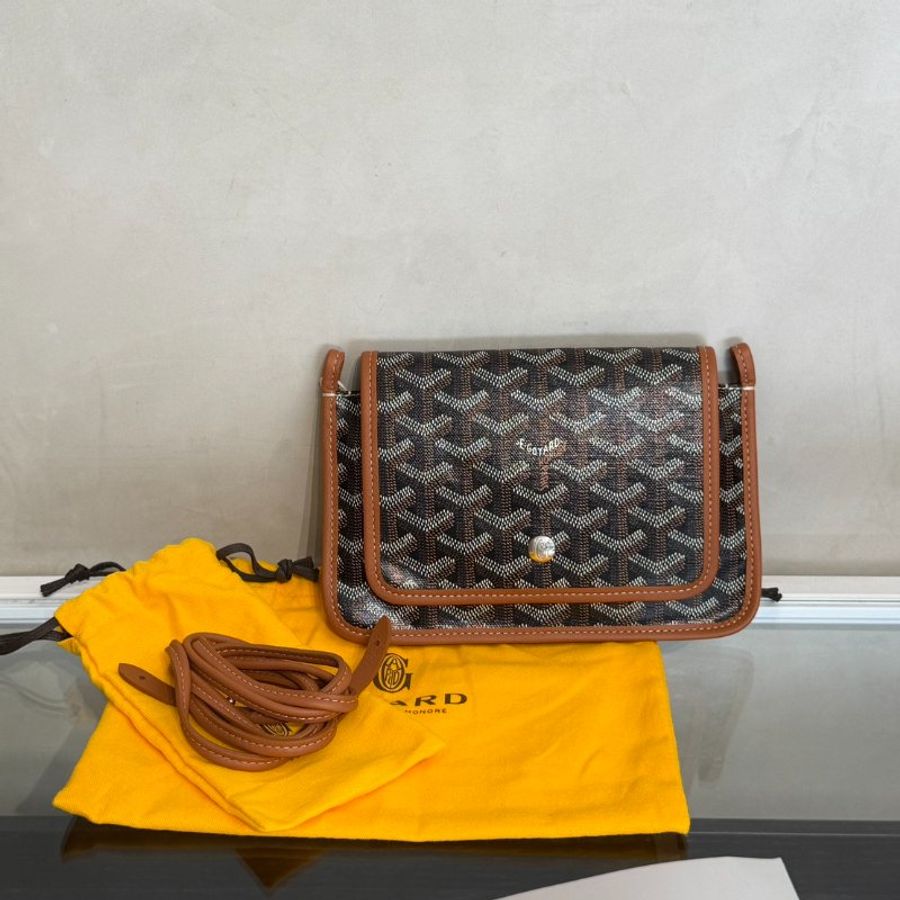 GOYARD Plumet 信封小包 - 棕-15