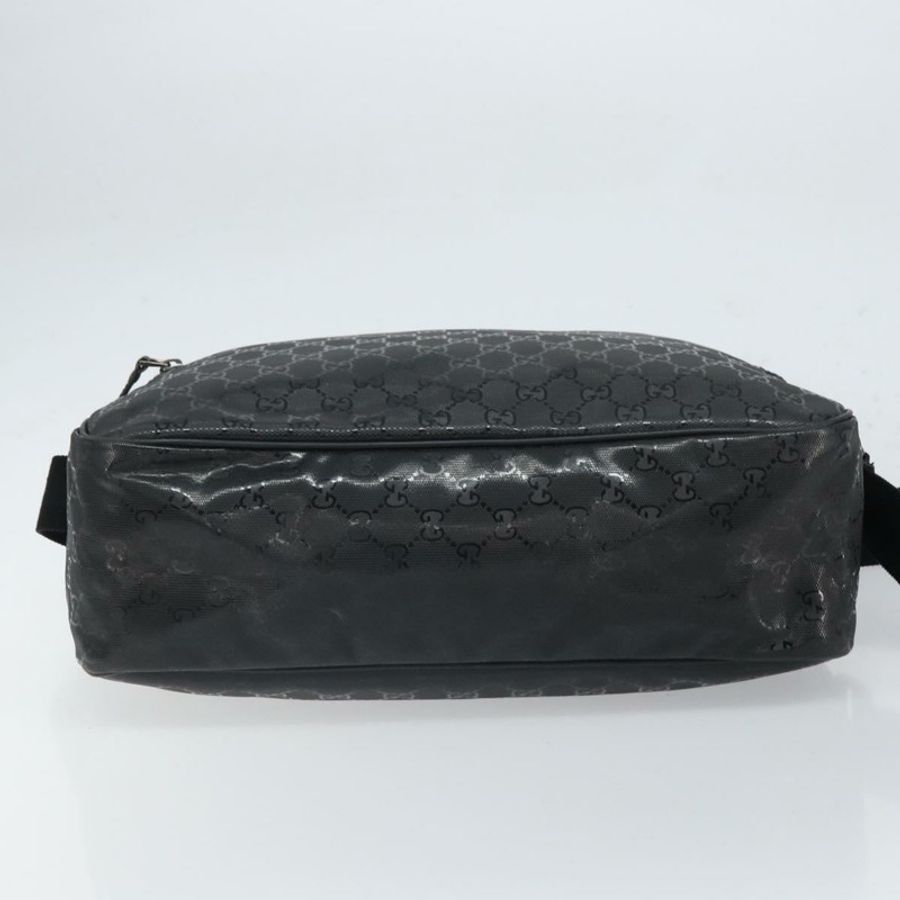 【日本直送】GUCCI GG Implementation 單肩包 PVC 黑色 211107 授權碼 164488-4