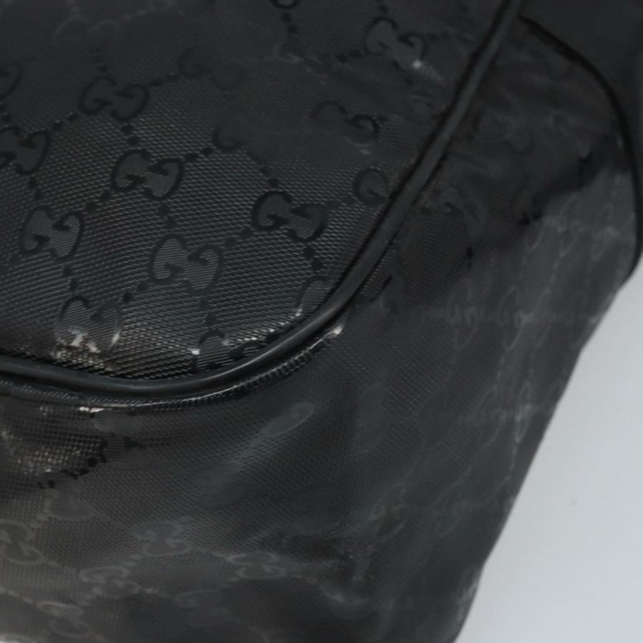 【日本直送】GUCCI GG Implementation 單肩包 PVC 黑色 211107 授權碼 164488-7