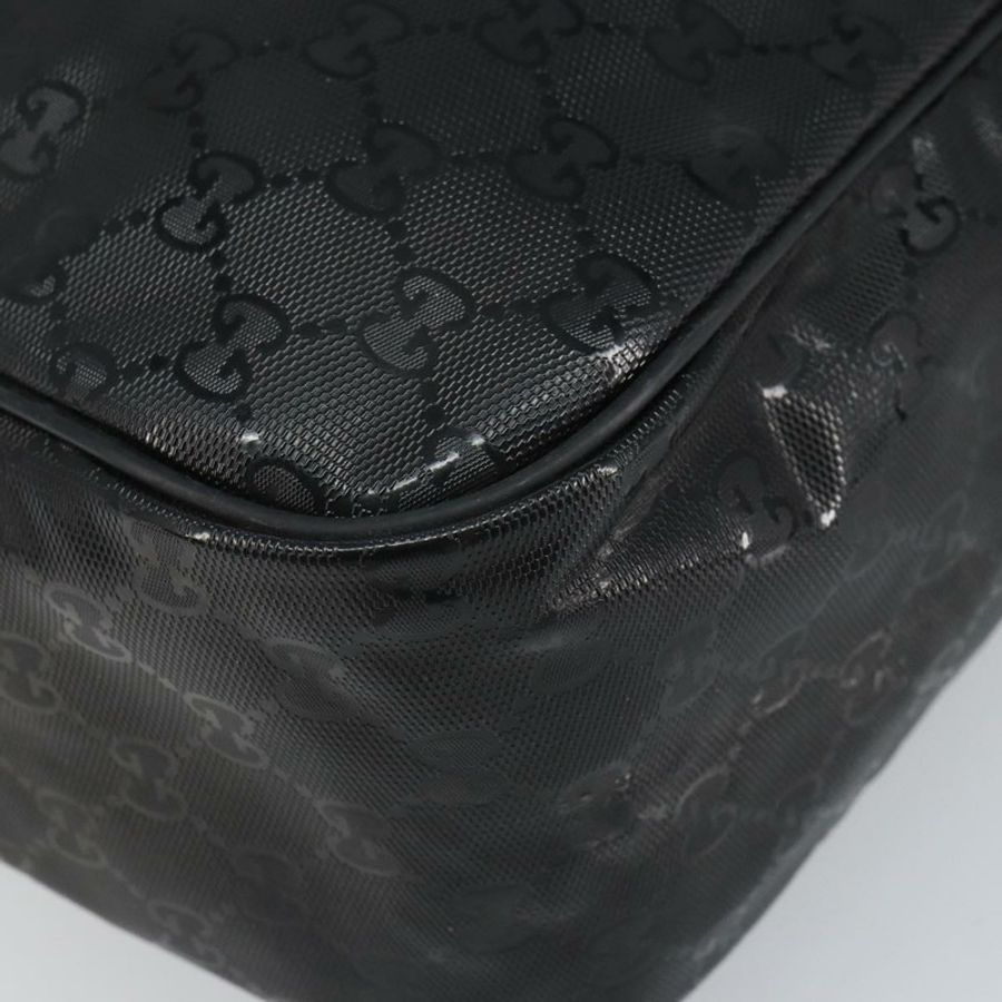 【日本直送】GUCCI GG Implementation 單肩包 PVC 黑色 211107 授權碼 164488-14