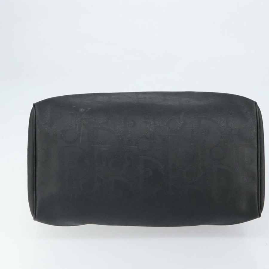 【日本直送】Christian Dior Trotter帆布波士頓包 PVC黑色金色 正品 164537-4