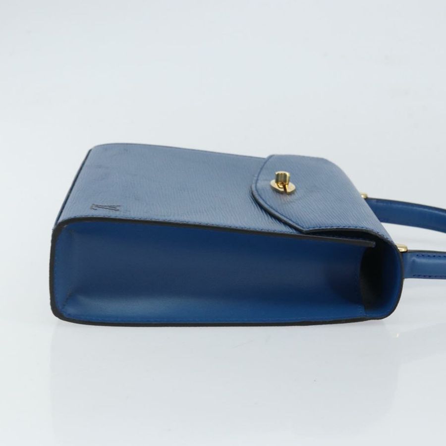 【日本直送】路易威登 Epi Malesherbes 手提包藍色 M52375 LV 正品 164754-2