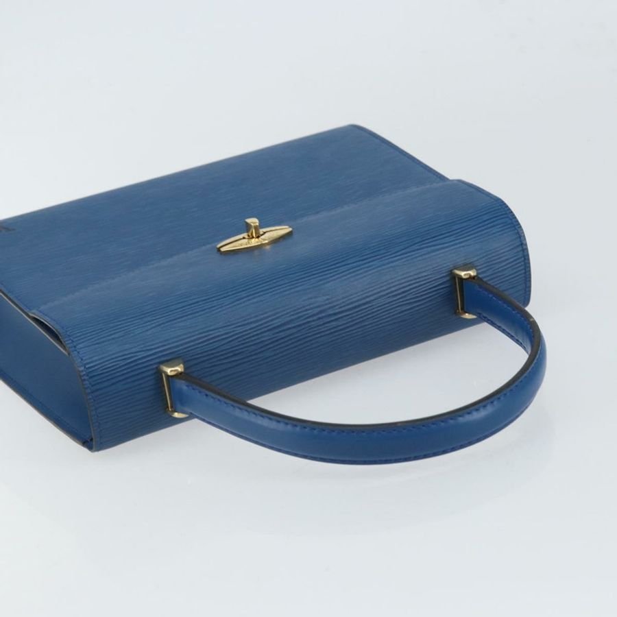 【日本直送】路易威登 Epi Malesherbes 手提包藍色 M52375 LV 正品 164754-5