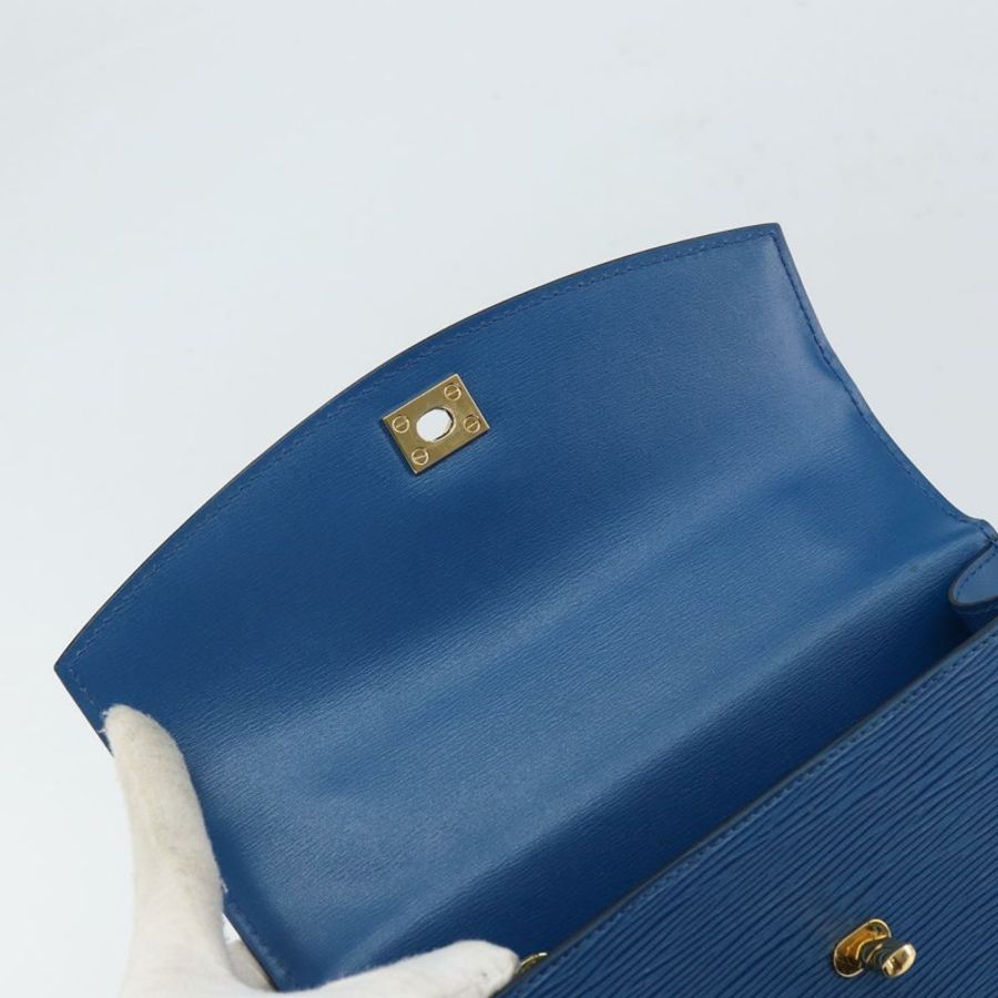 【日本直送】路易威登 Epi Malesherbes 手提包藍色 M52375 LV 正品 164754-7