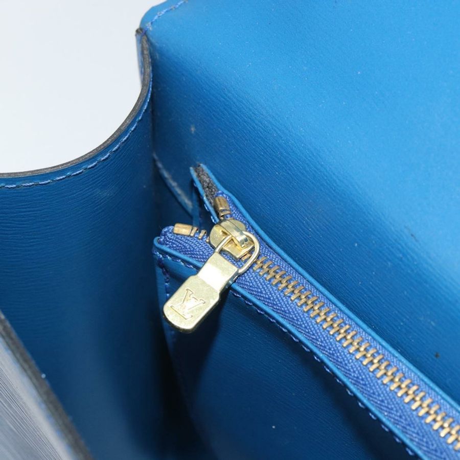 【日本直送】路易威登 Epi Malesherbes 手提包藍色 M52375 LV 正品 164754-22