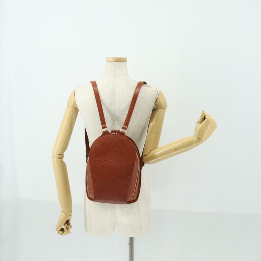 【日本直送】路易威登 Epi Mabillon 雙肩包 棕色 M52233 LV 正品 165879-22