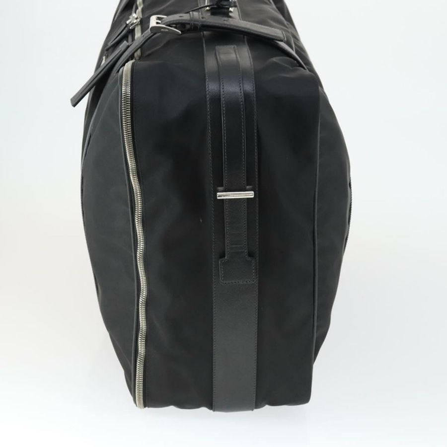 【日本直送】PRADA 手提箱/旅行箱 尼龍皮革 黑色 銀色 正品 165055-2