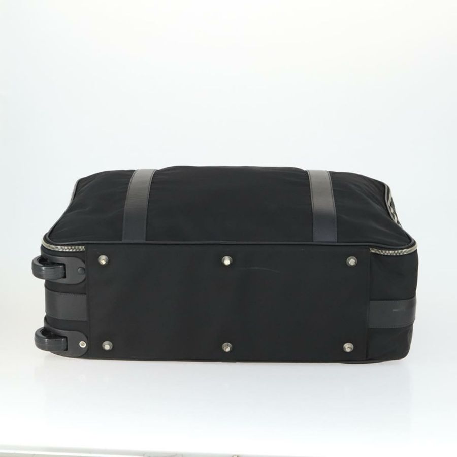 【日本直送】PRADA 手提箱/旅行箱 尼龍皮革 黑色 銀色 正品 165055-4