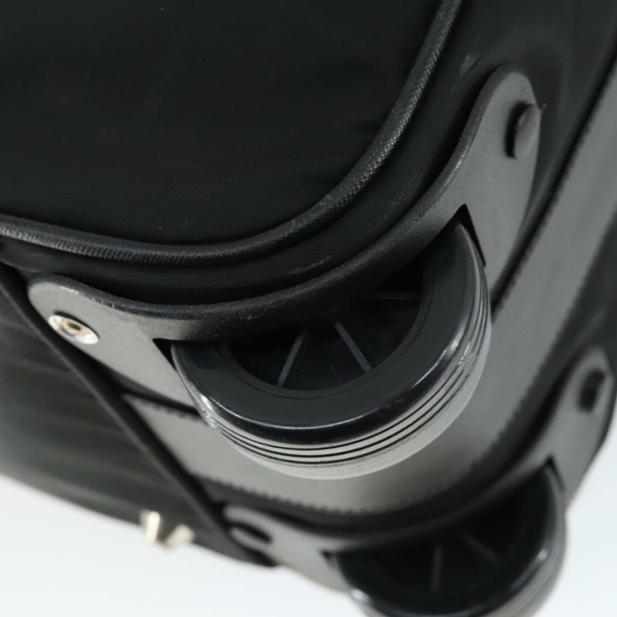 【日本直送】PRADA 手提箱/旅行箱 尼龍皮革 黑色 銀色 正品 165055-8