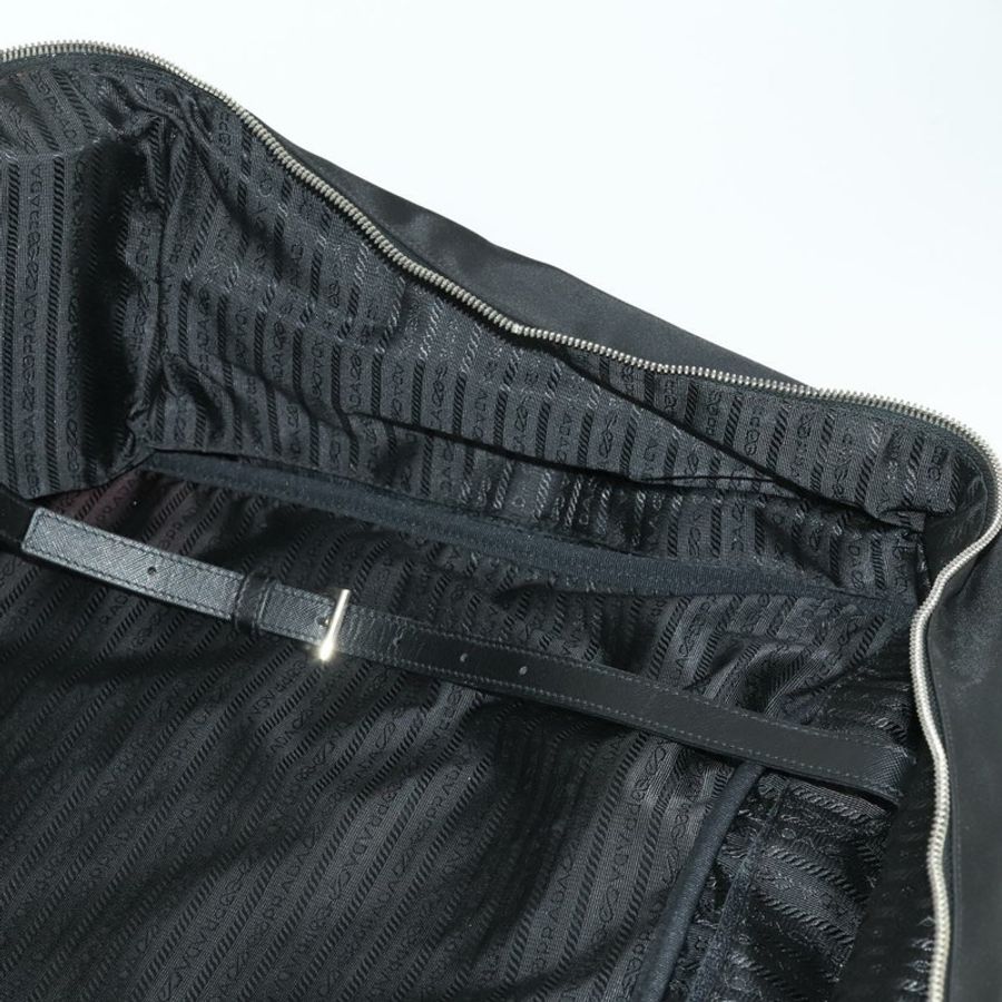 【日本直送】PRADA 手提箱/旅行箱 尼龍皮革 黑色 銀色 正品 165055-25