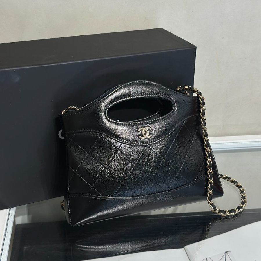 CHANEL 31 Nano Bag - 黑金-2