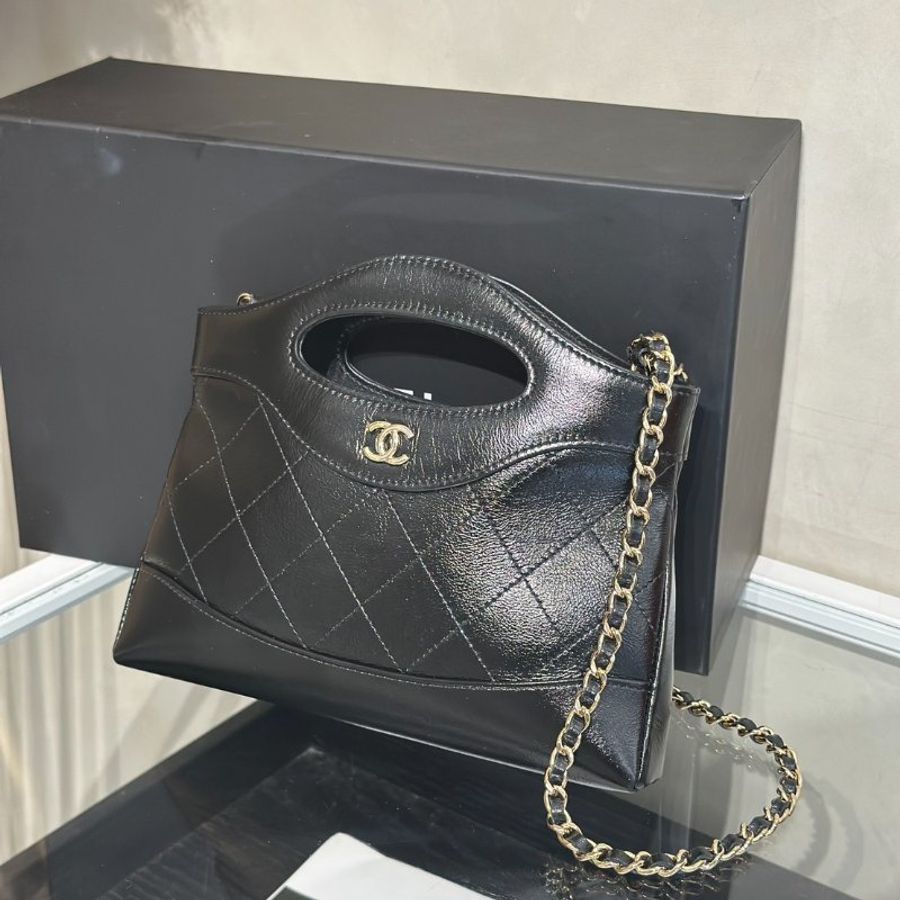 CHANEL 31 Nano Bag - 黑金-3