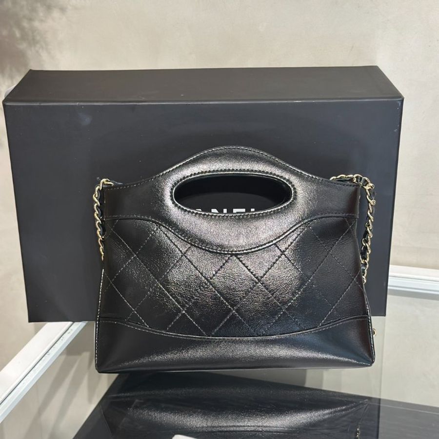 CHANEL 31 Nano Bag - 黑金-4