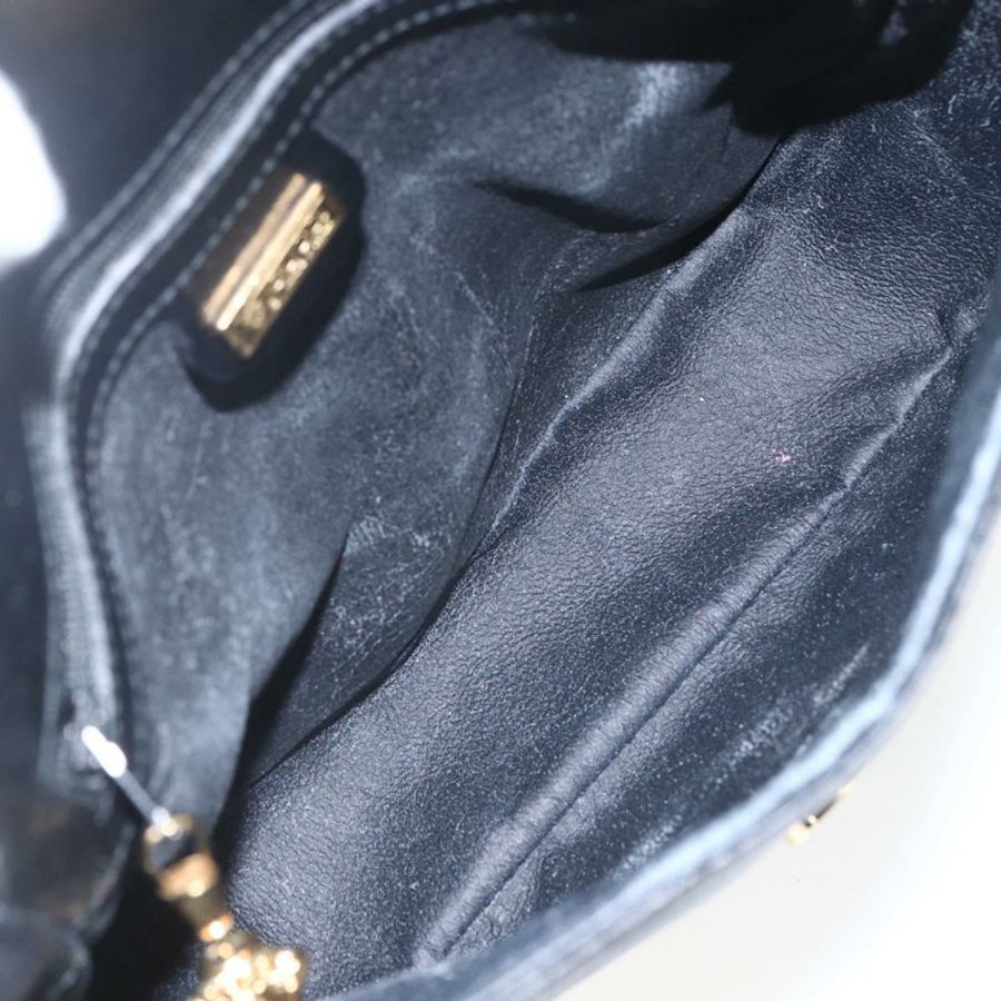 【日本直送】GUCCI Micro GG Supreme Web Sherry Line Bag PVC Black 001 115 0914 Auth 167932-9