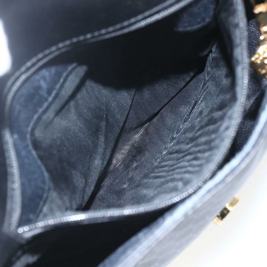 【日本直送】GUCCI Micro GG Supreme Web Sherry Line Bag PVC Black 001 115 0914 Auth 167932-10