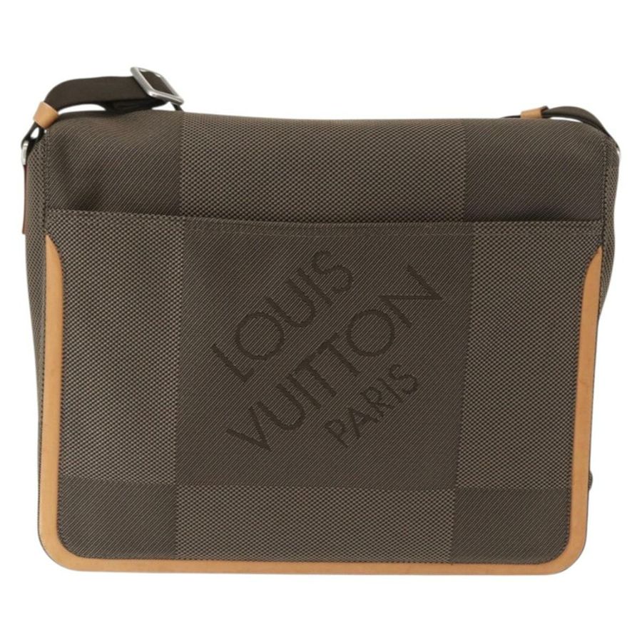 【日本直送】路易威登 Damier Geant Messager 單肩包尾部 M93030 LV 正品 168478-1