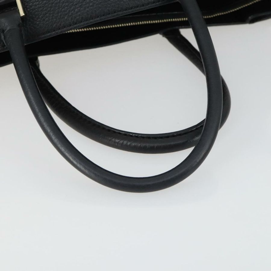 【日本直送】華倫天奴 (VALENTINO) 皮革手提包 2way 黑色金色 正品 BA10227-7