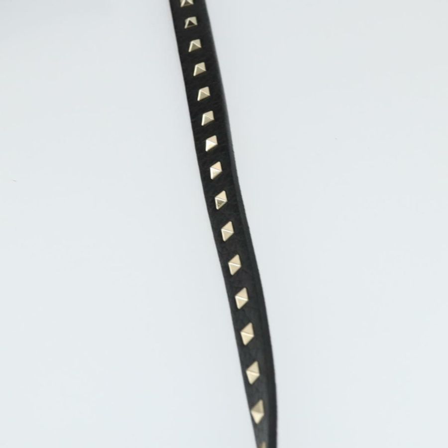 【日本直送】華倫天奴 (VALENTINO) 皮革手提包 2way 黑色金色 正品 BA10227-13