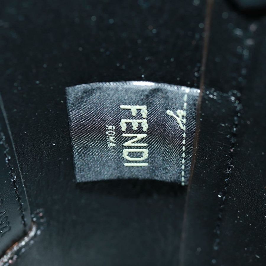 【日本直送】FENDI Zucchino 帆布 24 瓶裝酒瓶架 棕色金色 正品 171378M-20