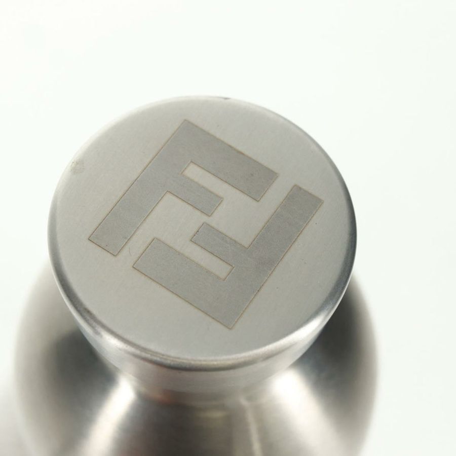 【日本直送】FENDI Zucchino 帆布 24 瓶裝酒瓶架 棕色金色 正品 171378M-24