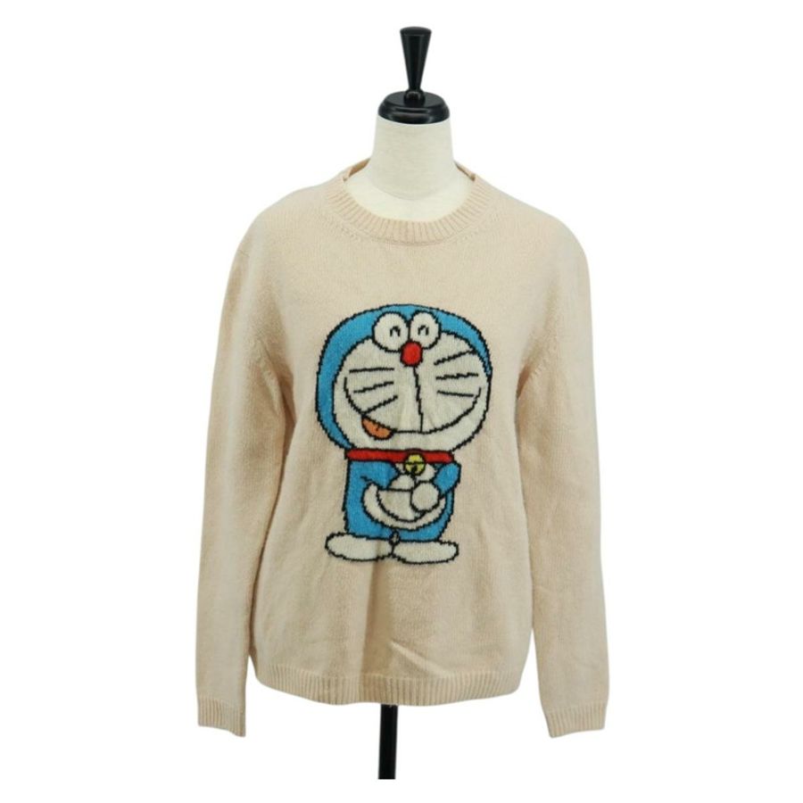 【日本直送】GUCCI 象牙色羊毛毛衣 Auth 170697M-0
