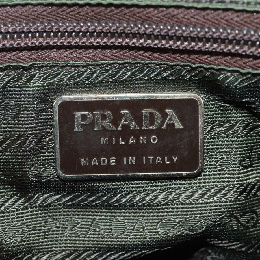 【日本直送】PRADA 雙肩包 尼龍 紅色 銀色 正品 169589V-25