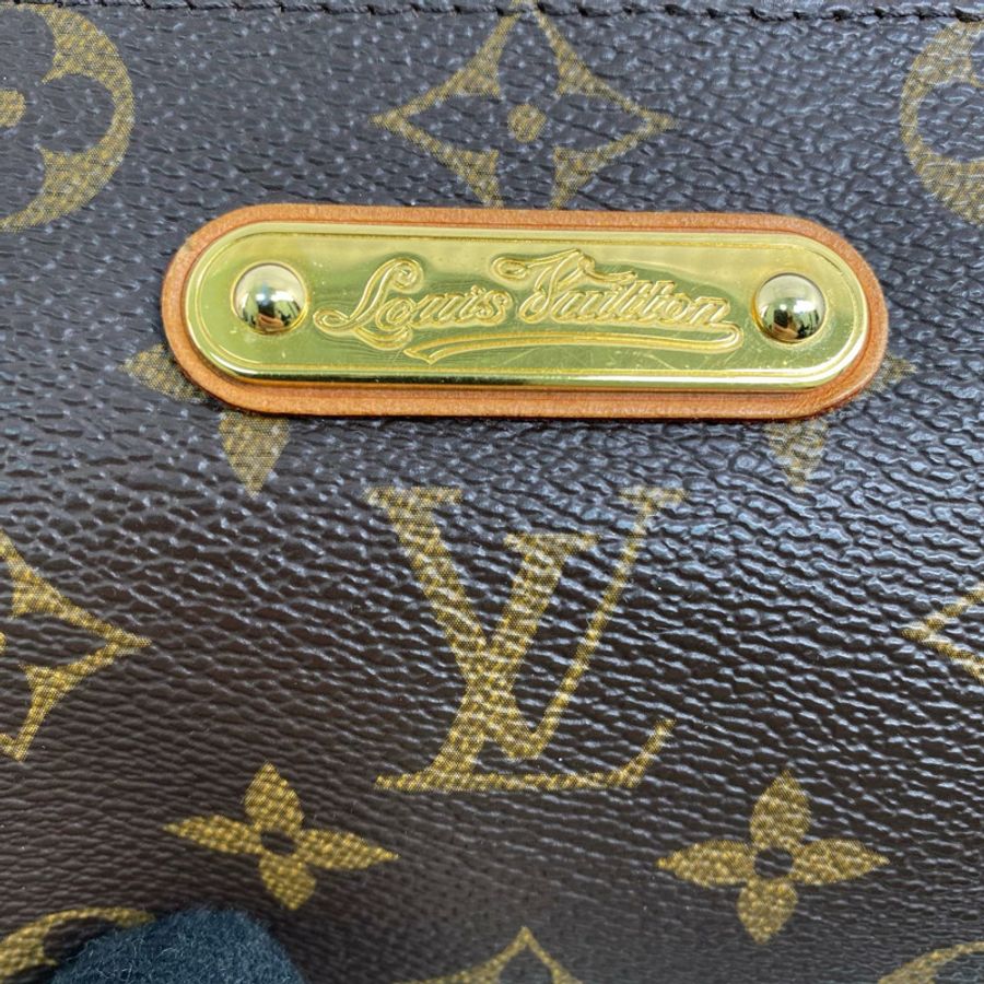 △ LOUIS VUITTON 路易·威登 Brown Coated Canvas Monogram Pochette Eva 2 way bag 啡色塗層帆布經典老花兩用袋-267009196-11