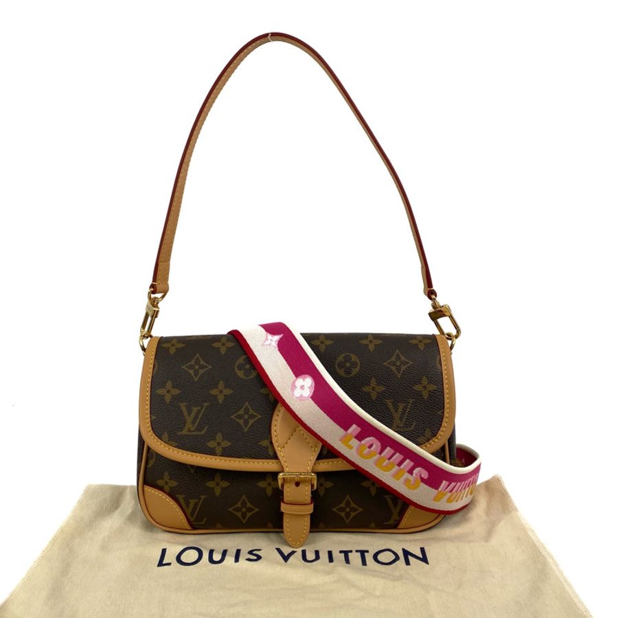 △ LOUIS VUITTON 路易·威登 Brown Coated Canvas Diane Monogram 2 way bag 啡色塗層帆布經典花紋兩用袋 M45985-267007525-0