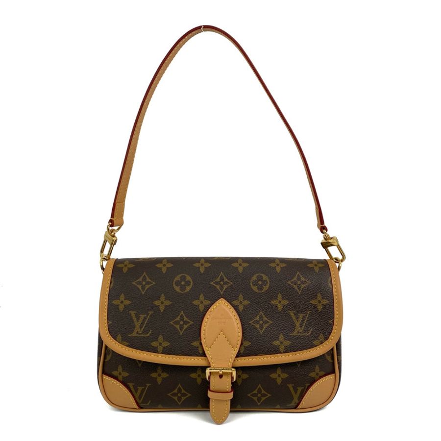 △ LOUIS VUITTON 路易·威登 Brown Coated Canvas Diane Monogram 2 way bag 啡色塗層帆布經典花紋兩用袋 M45985-267007525-1