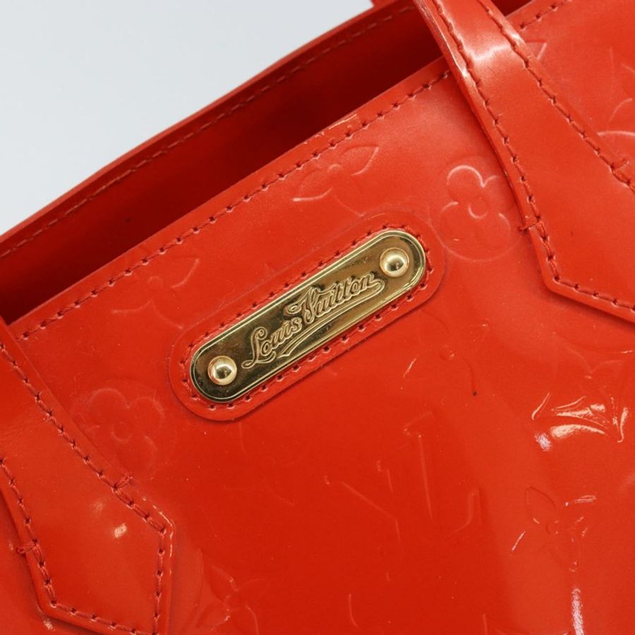【日本直送】路易威登 Monogram Vernis Wilshire PM 手袋 橙色日落色 M93644 正品 171567-16