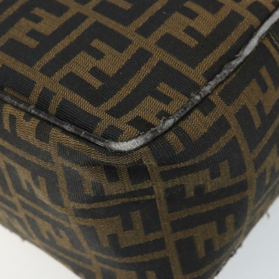 【日本直送】FENDI Zucca帆布單肩包 黑色 棕色 正品 171985-15