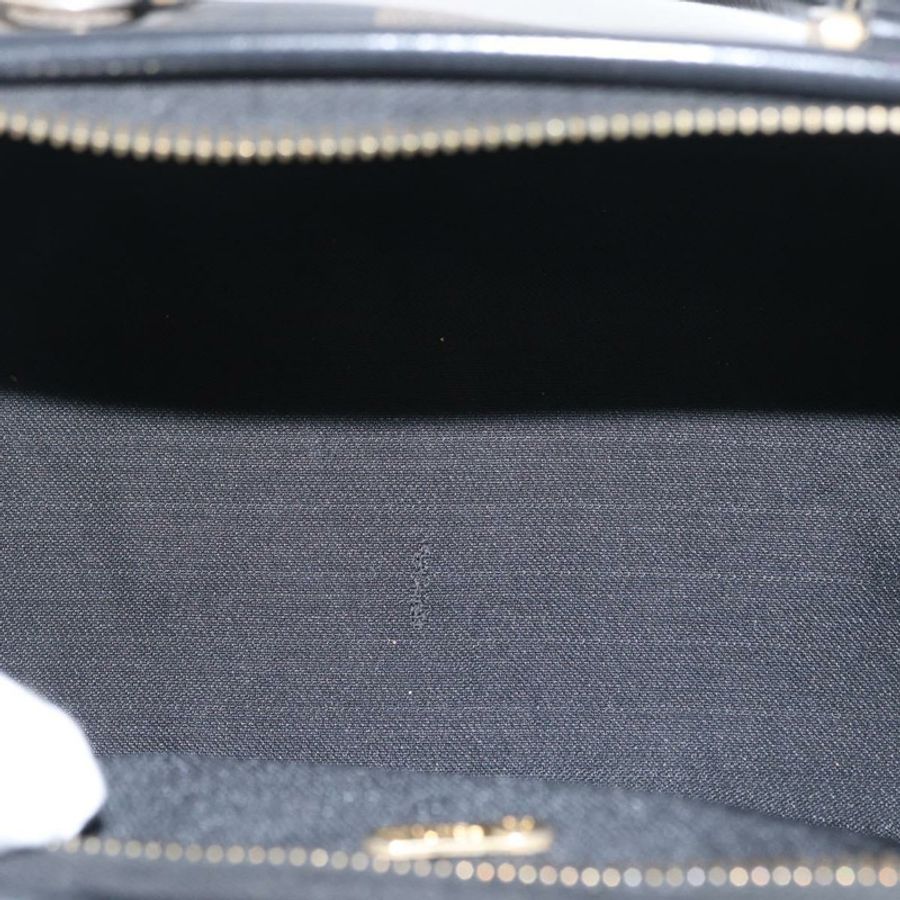 【日本直送】FENDI 胡桃色帆布迷你手提包 PVC 棕色黑色 正品 am10793V-10